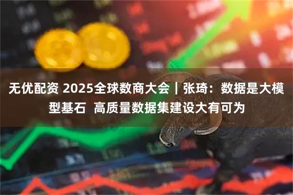 无优配资 2025全球数商大会｜张琦：数据是大模型基石  高质量数据集建设大有可为